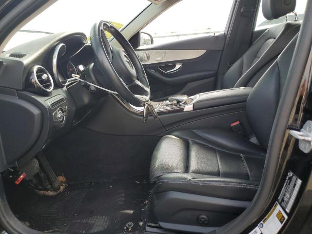 55SWF4KB3FU084953 - 2015 MERCEDES-BENZ C 300 4MATIC BLACK photo 7
