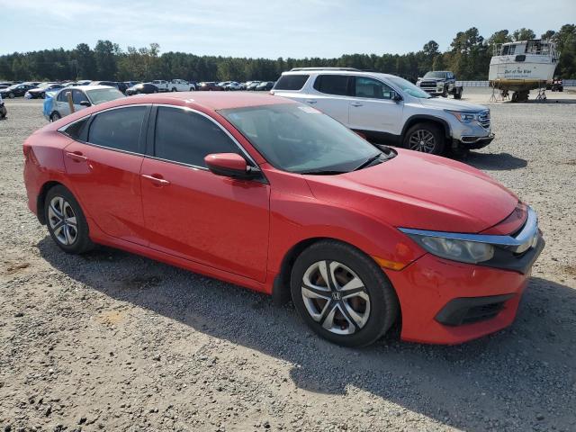 2HGFC2F51GH570449 - 2016 HONDA CIVIC LX RED photo 4