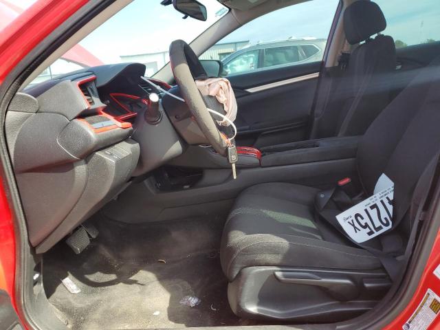 2HGFC2F51GH570449 - 2016 HONDA CIVIC LX RED photo 7