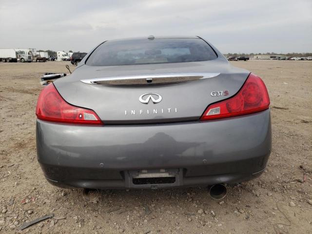 JN1CV6EK3CM423618 - 2012 INFINITI G37 BASE GRAY photo 6