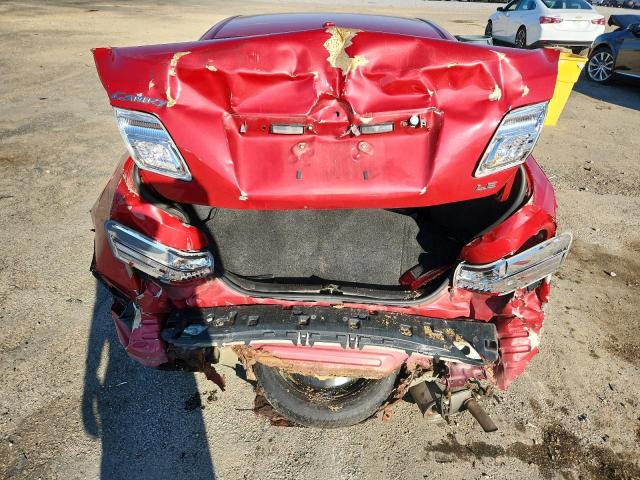 4T4BF3EK3BR143542 - 2011 TOYOTA CAMRY BASE أحمر صورة 6