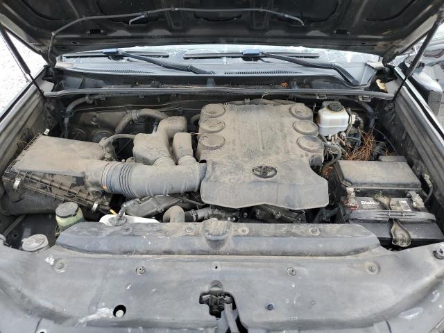 JTEZU5JRXB5031067 - 2011 TOYOTA 4RUNNER SR5 შავი ფოტო 12