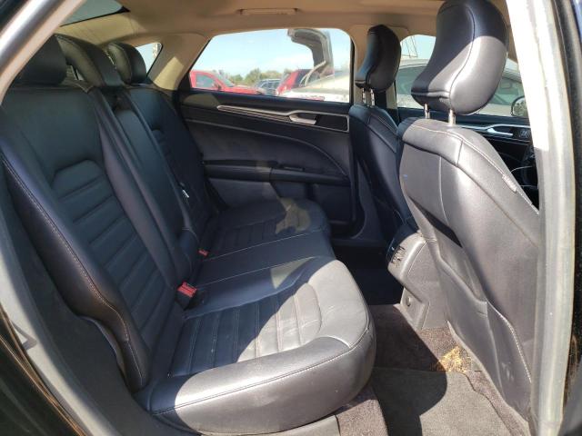 3FA6P0HD7HR321094 - 2017 FORD FUSION SE BLACK photo 10