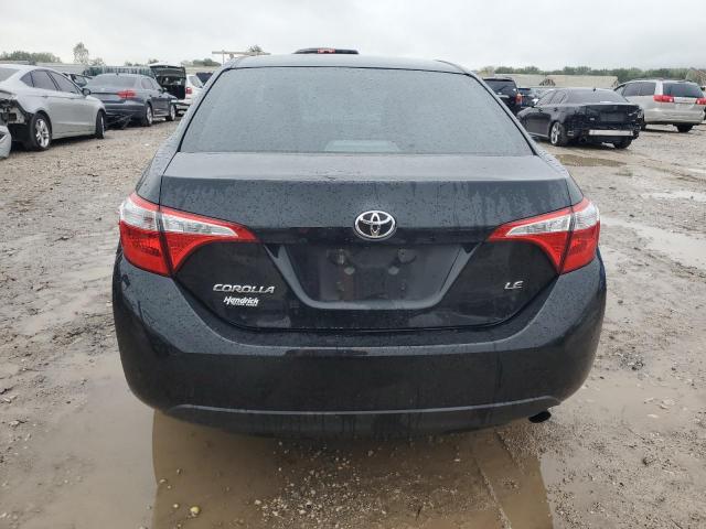 5YFBURHE0GP544032 - 2016 TOYOTA COROLLA L BLACK photo 6