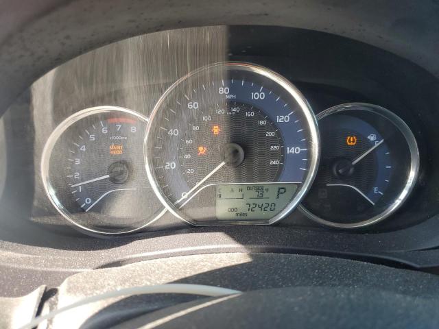 5YFBURHE0GP544032 - 2016 TOYOTA COROLLA L BLACK photo 9