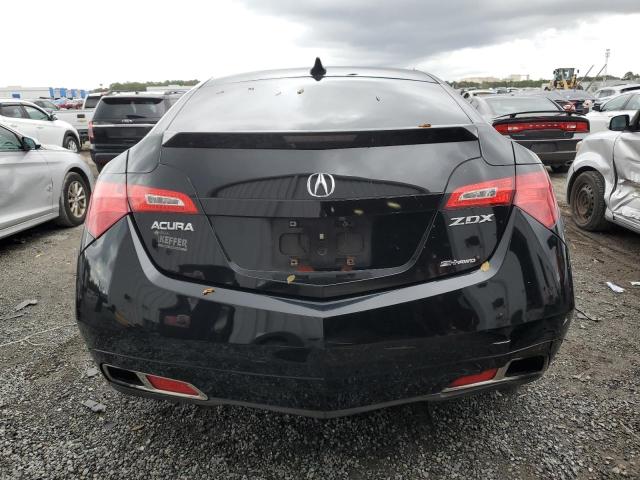 2HNYB1H42AH501540 - 2010 ACURA ZDX TECHNOLOGY BLACK photo 6