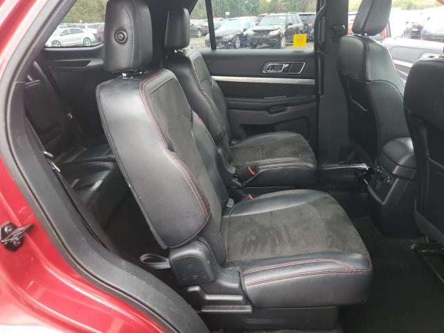 1FM5K8D87JGC79594 - 2018 FORD EXPLORER XLT Կարմիր լուսանկար 11
