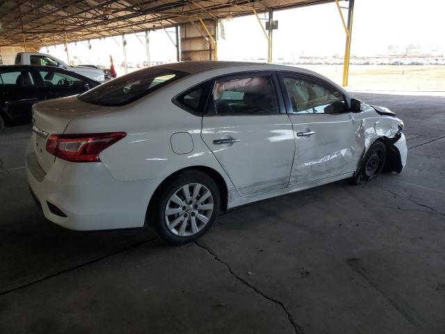 3N1AB7AP7JY330103 - 2018 NISSAN SENTRA S WHITE photo 3