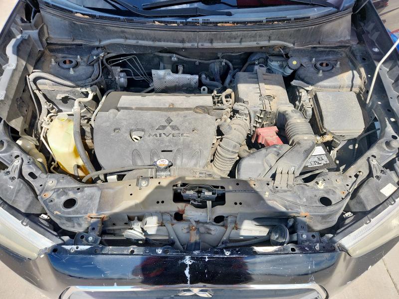 4A4AP3AU8EE010121 - 2014 MITSUBISHI OUTLANDER ES BLACK photo 12