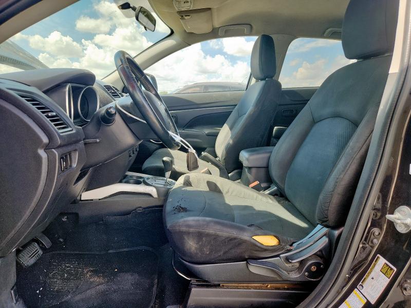 4A4AP3AU8EE010121 - 2014 MITSUBISHI OUTLANDER ES BLACK photo 7