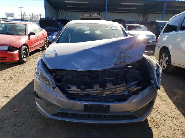 5NPE34AFXHH472504 - 2017 HYUNDAI SONATA SPORT SILVER photo 5