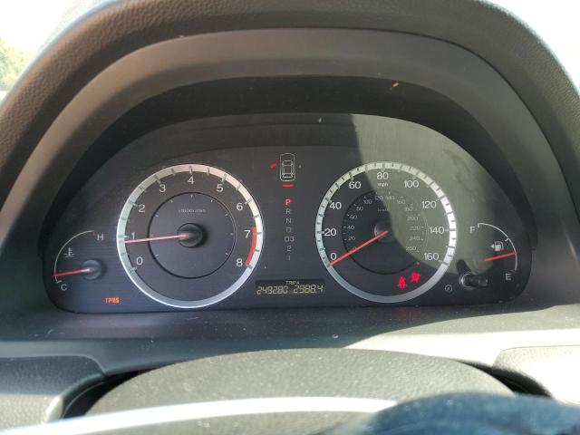 1HGCS22839A002291 - 2009 HONDA ACCORD EXL 黑色 照片 9