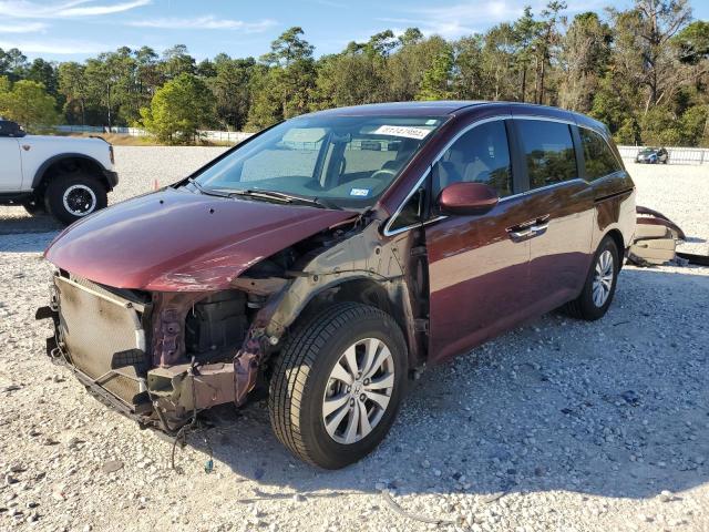 5FNRL5H47GB086227 - 2016 HONDA ODYSSEY EX BURGUNDY photo 1