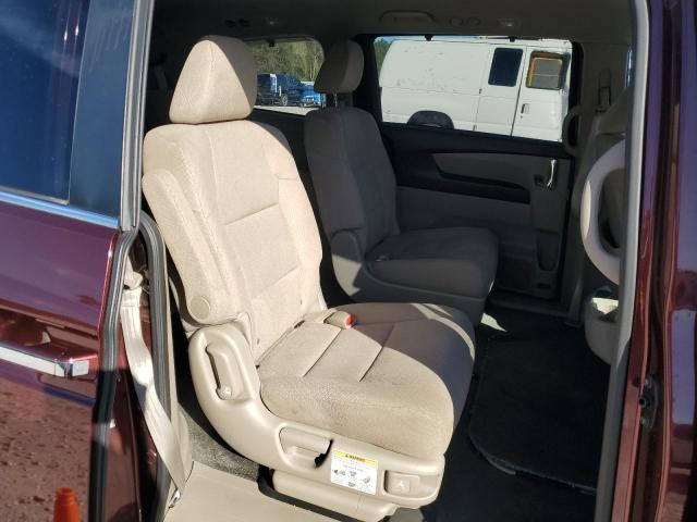 5FNRL5H47GB086227 - 2016 HONDA ODYSSEY EX BURGUNDY photo 11