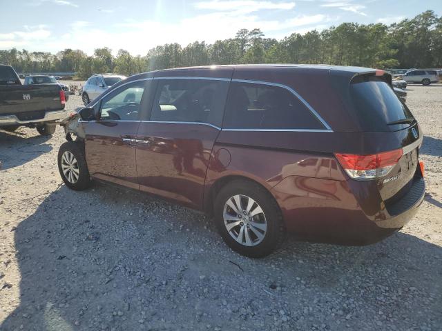 5FNRL5H47GB086227 - 2016 HONDA ODYSSEY EX BURGUNDY photo 2