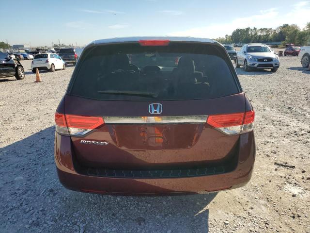 5FNRL5H47GB086227 - 2016 HONDA ODYSSEY EX BURGUNDY photo 6