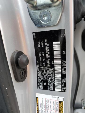 JTEPU5JR1M5903131 - 2021 TOYOTA 4RUNNER SR5/SR5 PREMIUM 银色 照片 12