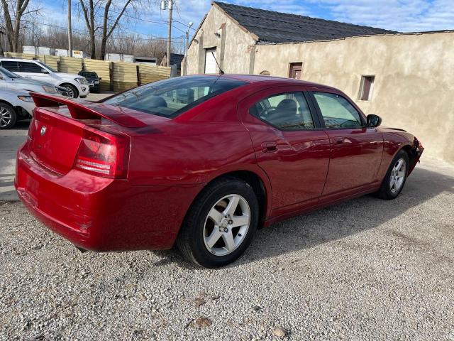 2B3KA43G98H295985 - 2008 DODGE CHARGER RED photo 4