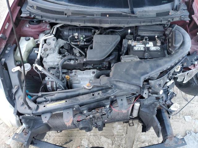 JN8AS58V78W115297 - 2008 NISSAN ROGUE S BURGUNDY photo 12