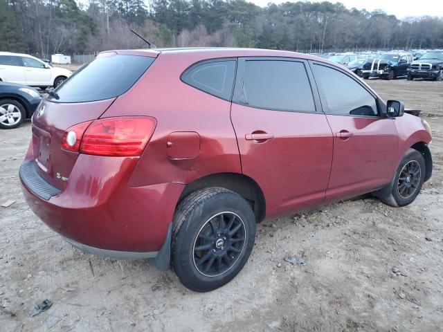 JN8AS58V78W115297 - 2008 NISSAN ROGUE S BURGUNDY photo 3