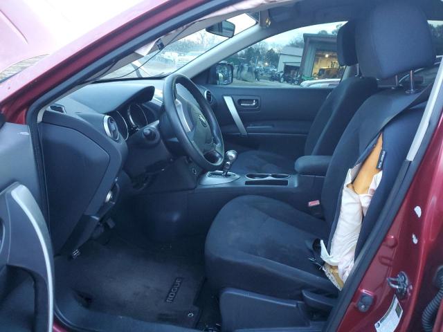 JN8AS58V78W115297 - 2008 NISSAN ROGUE S BURGUNDY photo 7