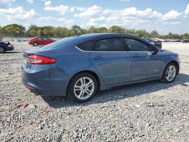 3FA6P0LU2JR108860 - 2018 FORD FUSION SE HYBRID ლურჯი ფოტო 3