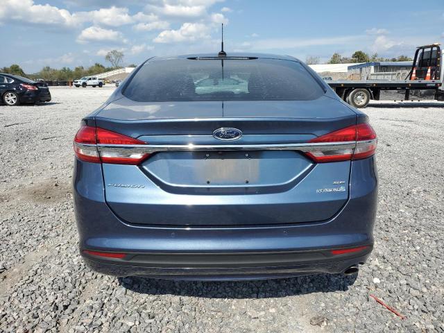 3FA6P0LU2JR108860 - 2018 FORD FUSION SE HYBRID ლურჯი ფოტო 6