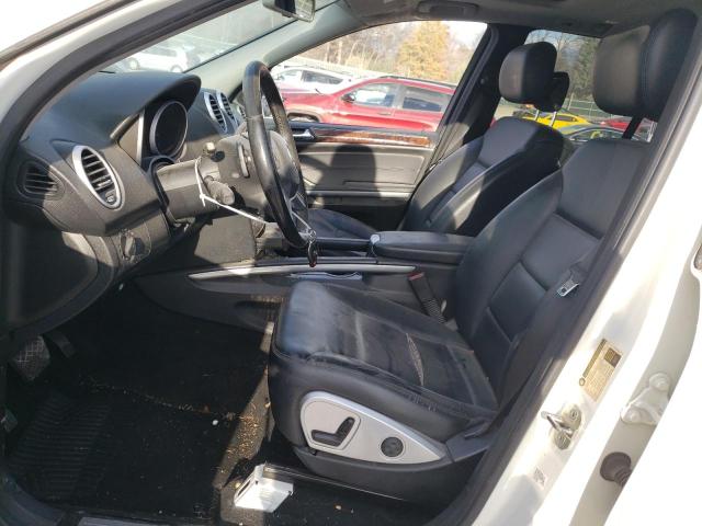 4JGBB8GB4BA636860 - 2011 MERCEDES-BENZ ML 350 4MATIC WHITE photo 7