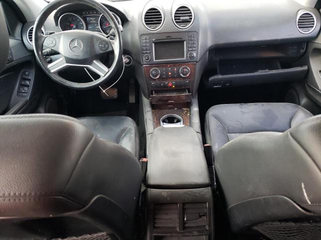4JGBB8GB4BA636860 - 2011 MERCEDES-BENZ ML 350 4MATIC WHITE photo 8