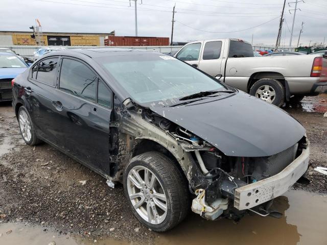 2HGFB2F94CH308005 - 2012 HONDA CIVIC EXL Սև լուսանկար 4