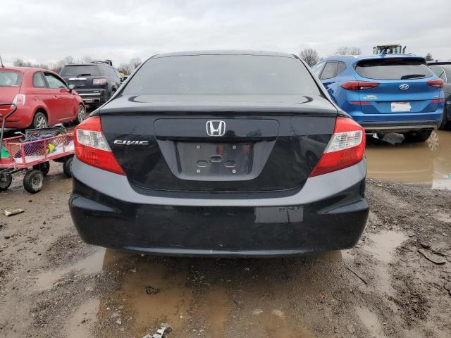 2HGFB2F94CH308005 - 2012 HONDA CIVIC EXL Սև լուսանկար 6
