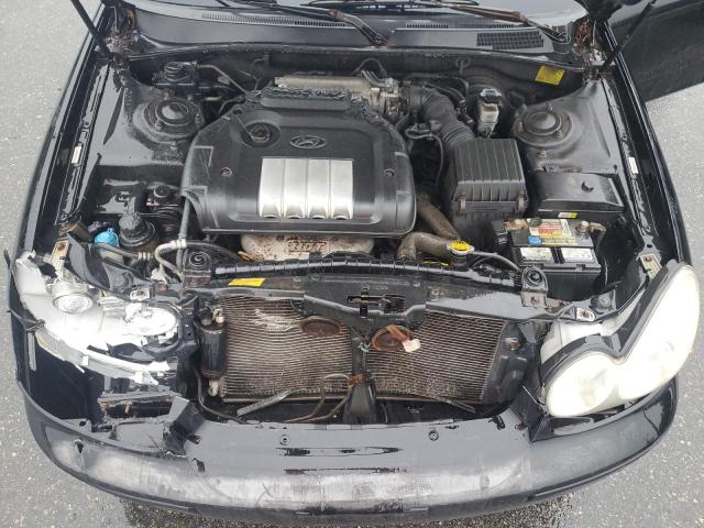 KMHWF25S03A769963 - 2003 HYUNDAI SONATA GL BLACK photo 11