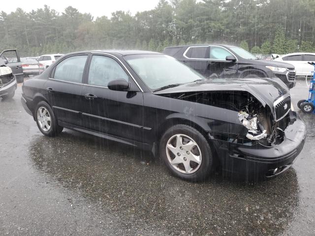 KMHWF25S03A769963 - 2003 HYUNDAI SONATA GL BLACK photo 4