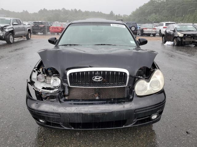 KMHWF25S03A769963 - 2003 HYUNDAI SONATA GL BLACK photo 5