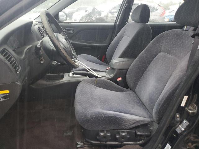 KMHWF25S03A769963 - 2003 HYUNDAI SONATA GL BLACK photo 7
