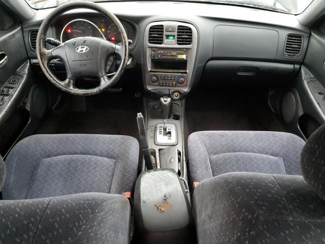 KMHWF25S03A769963 - 2003 HYUNDAI SONATA GL BLACK photo 8