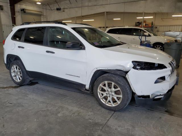 1C4PJLABXGW257848 - 2016 JEEP CHEROKEE SPORT Weiß Foto 4