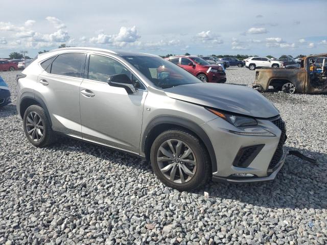 JTJSARBZXM2190242 - 2021 LEXUS NX 300 BASE Արծաթագույն լուսանկար 4