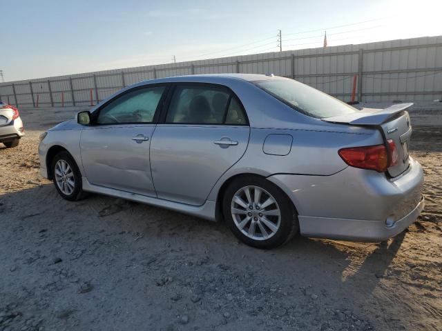 2T1BU4EE8AC454478 - 2010 TOYOTA COROLLA BASE SILVER photo 2