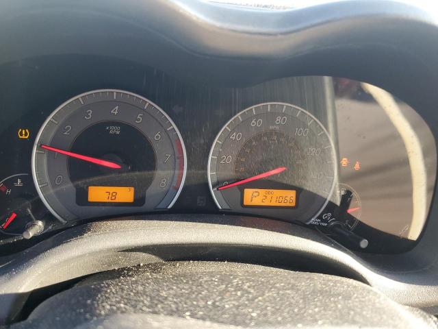 2T1BU4EE8AC454478 - 2010 TOYOTA COROLLA BASE SILVER photo 9