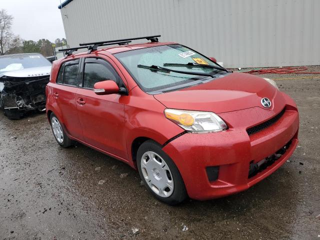 JTKKU4B4XC1027265 - 2012 TOYOTA SCION XD RED photo 4