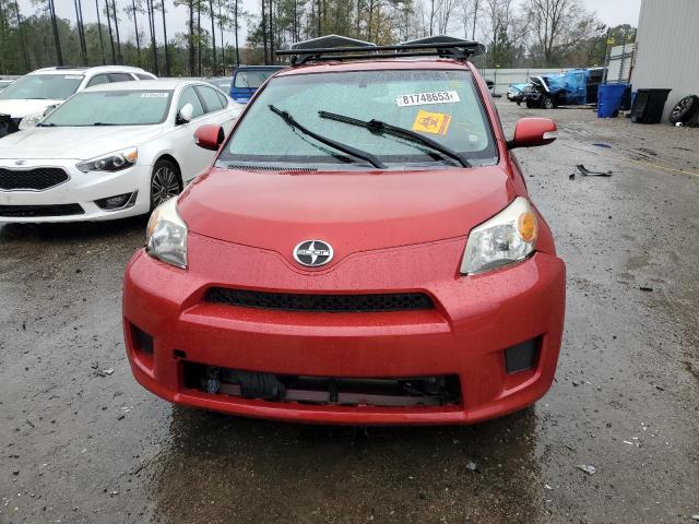 JTKKU4B4XC1027265 - 2012 TOYOTA SCION XD RED photo 5