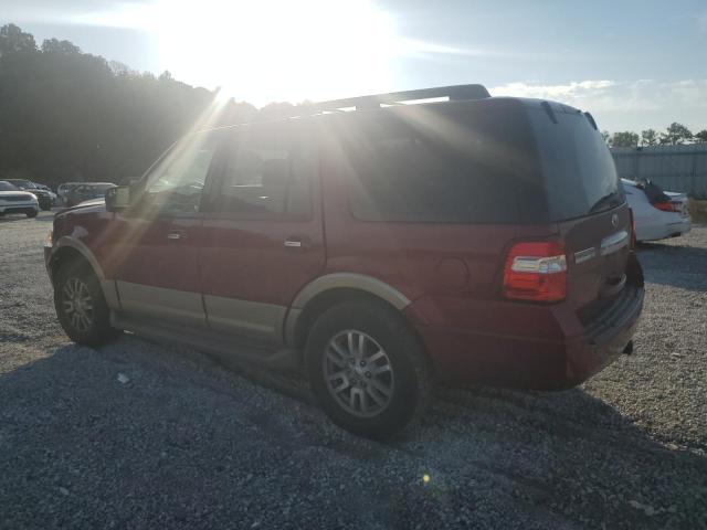 1FMJU1J51EEF46322 - 2014 FORD EXPEDITION XLT MAROON photo 2