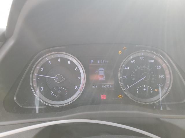 5NPEG4JAXLH022708 - 2020 HYUNDAI SONATA SE Siyah fotoğraf 9