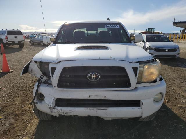 3TMMU52N08M007437 - 2008 TOYOTA TACOMA DOUBLE CAB LONG BED WHITE photo 5