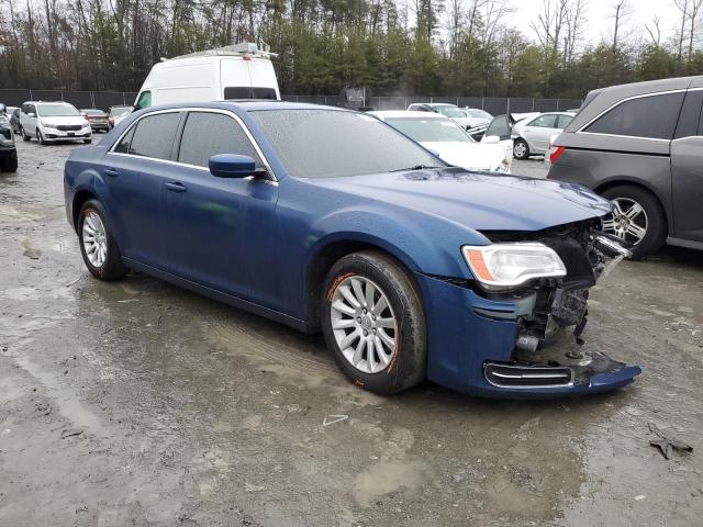 2C3CCAAG5EH276011 - 2014 CHRYSLER 300 BLUE photo 4