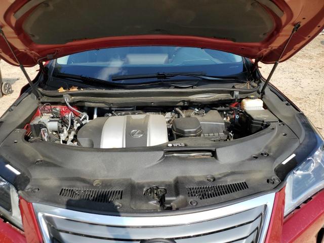 2T2ZZMCA1JC112415 - 2018 LEXUS RX 350 BASE წითელი ფოტო 12