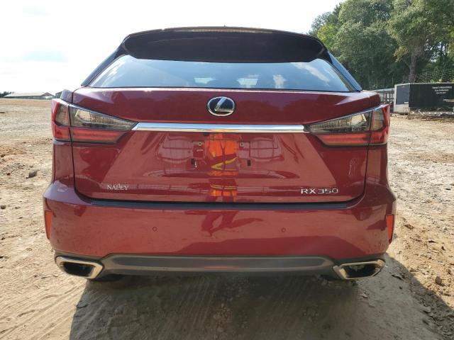2T2ZZMCA1JC112415 - 2018 LEXUS RX 350 BASE წითელი ფოტო 6