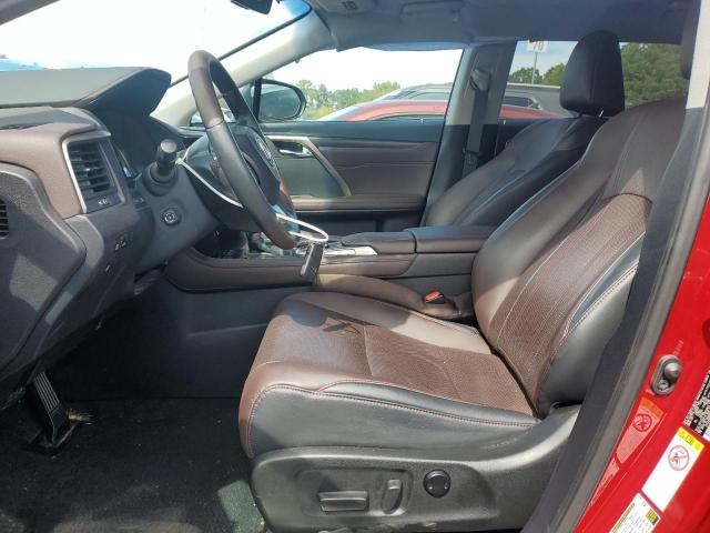 2T2ZZMCA1JC112415 - 2018 LEXUS RX 350 BASE წითელი ფოტო 7