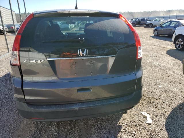 2HKRM3H39DH516166 - 2013 HONDA CR-V LX GRAY photo 6